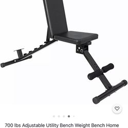 Go Plus Weight Bench