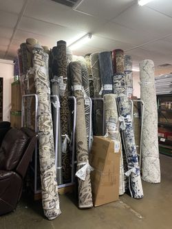 Lots of higher end rugs starting at $40 and up