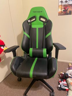 Gaming Chair Black and Green