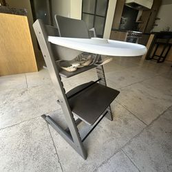 Stokke Tripp Trapp High Chair in Hazy Grey