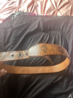 Vendo Cinto Para Niño De Culebra Orijinal Traido De Mexico
