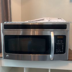 Stainless steel GE Over the Range Microwave 