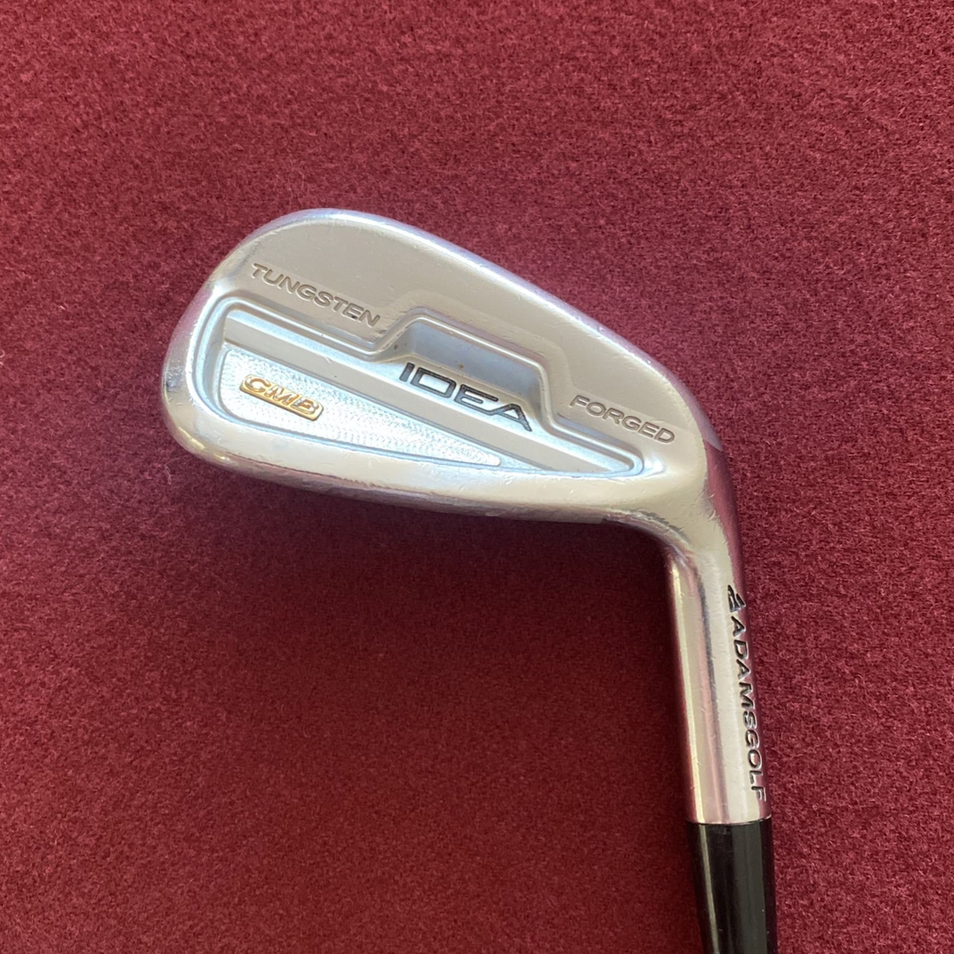 Adams Gold CMB Irons With 2 Wedges. Read Details
