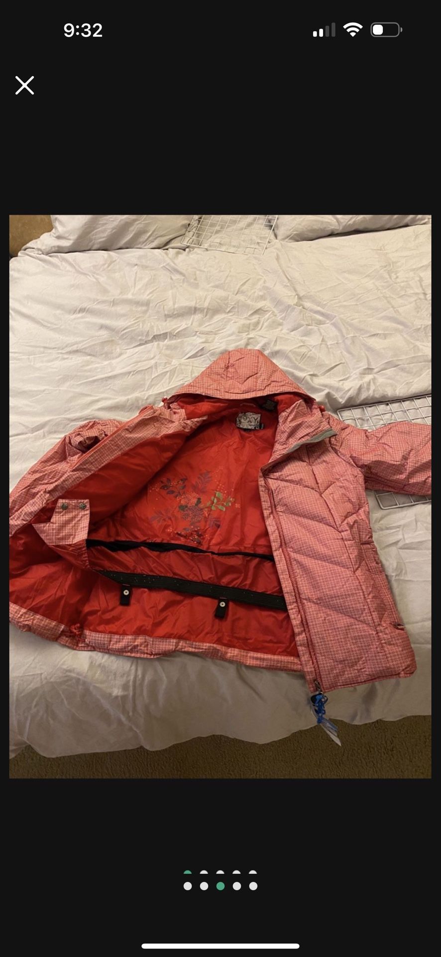 Roxy ski or snowboarding XL jacket