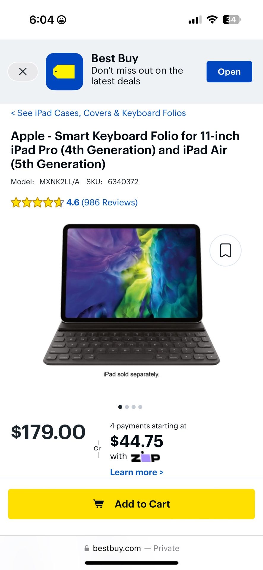 iPad Keyboard
