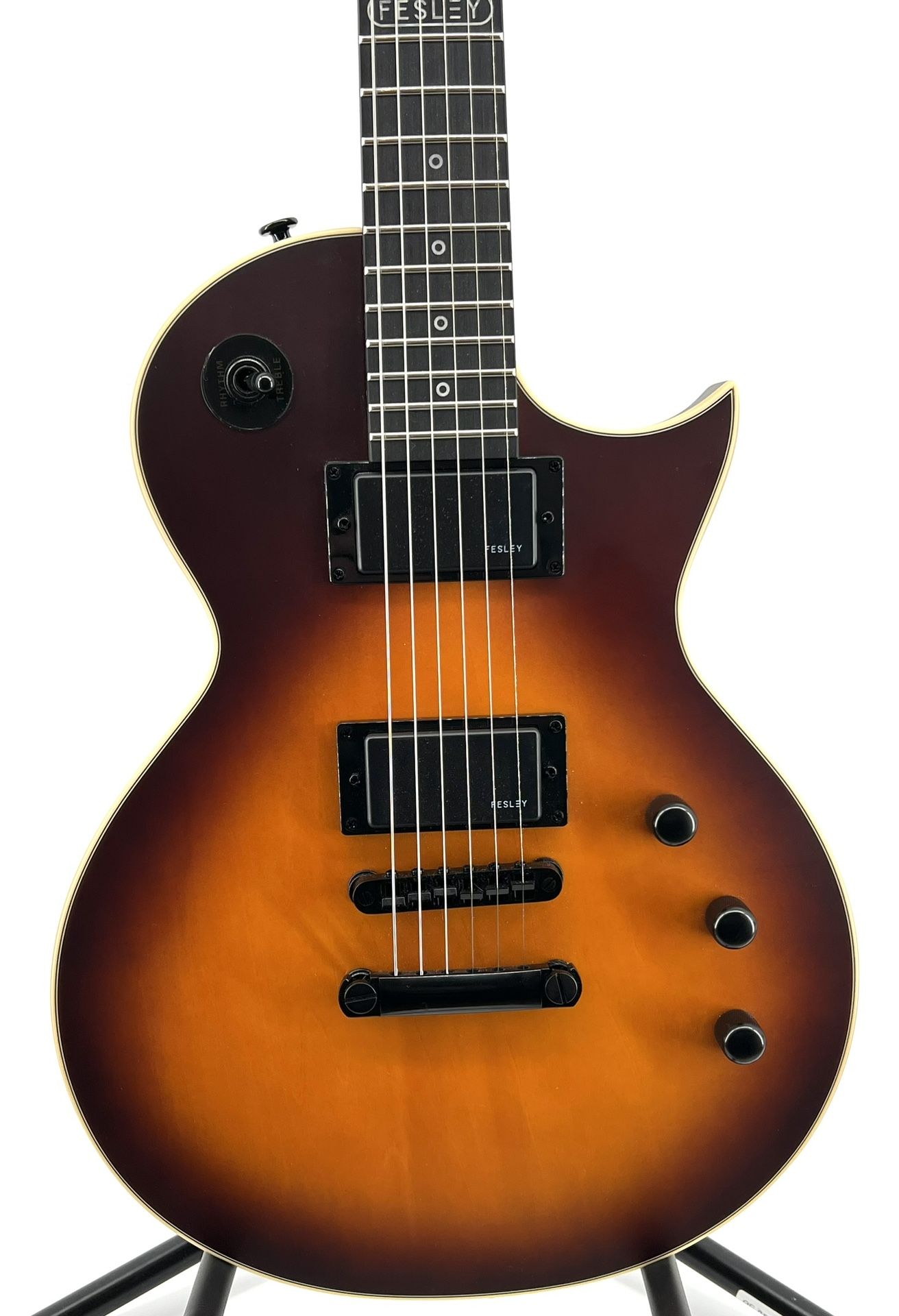 Fesley FLP350-Sunburst 2024 Electric Guitar (Matte Sunburst)