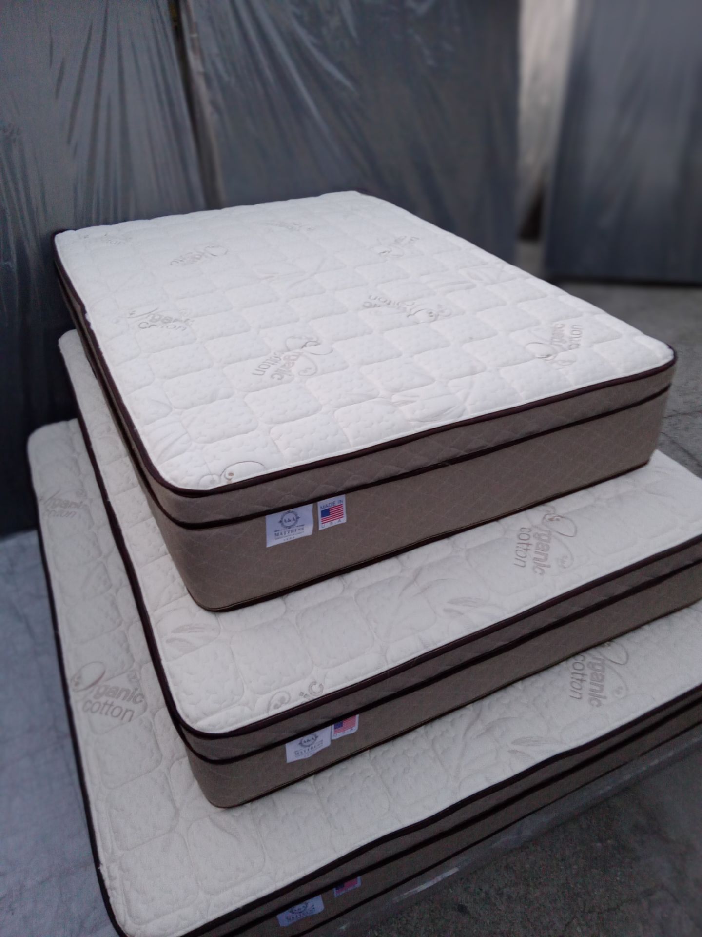 King Size Mattress Pillow Top new