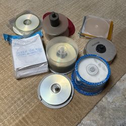 DVD-R and CD-R lot