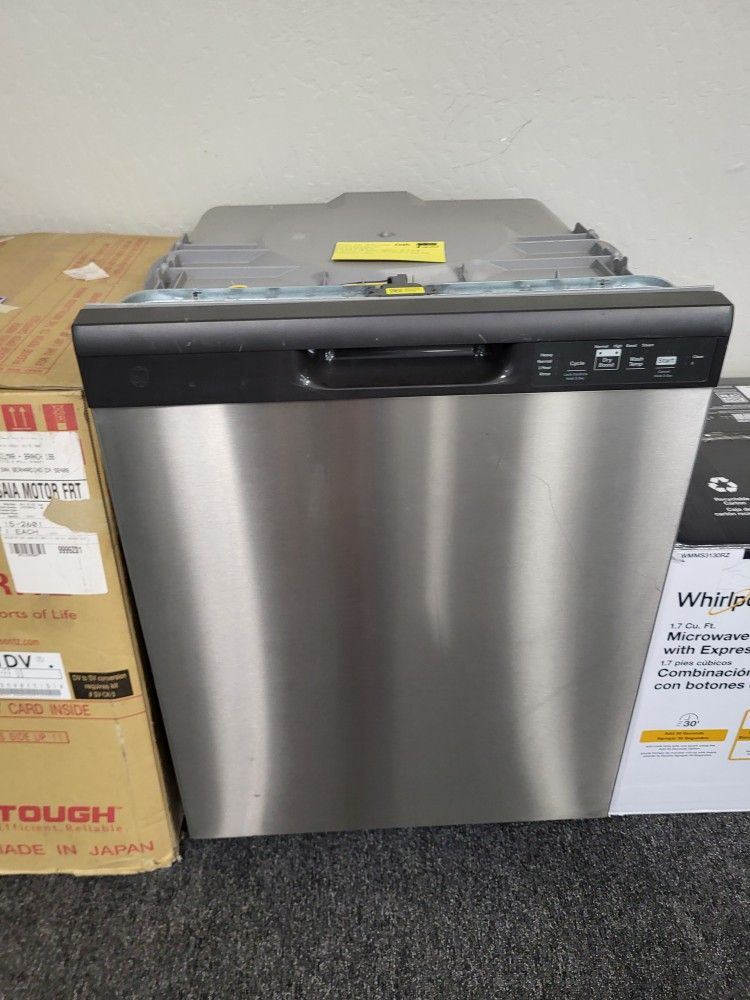 Discounted New open box GE 24" Built-in, Tall Tub, Stainless Steel Dishwasher