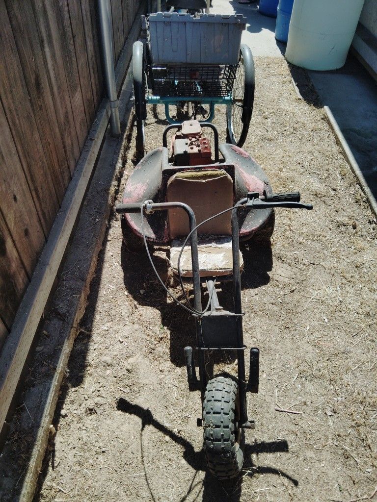 Trike Go Kart Believe One Of A Kind Vintage Build As Is