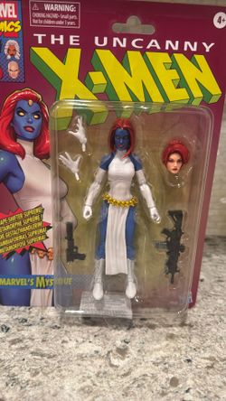 💙 Marvel Legends Mystique Figure (Uncanny X-Men Retro Card) ❌