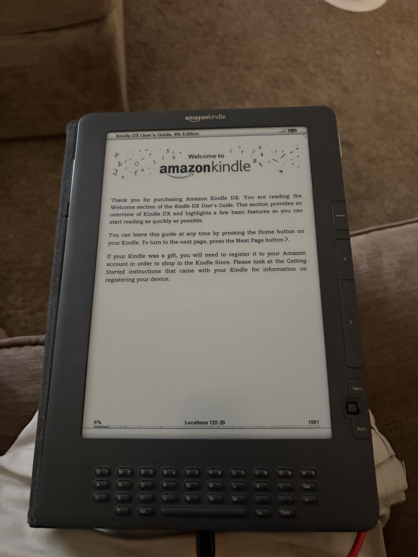 Kindle Dx 9.7”