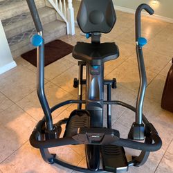 FreeStep Recumbent Cross Trainer Stepper, Zero-Impact Exercise Bike Alternative w/Patented Physical...