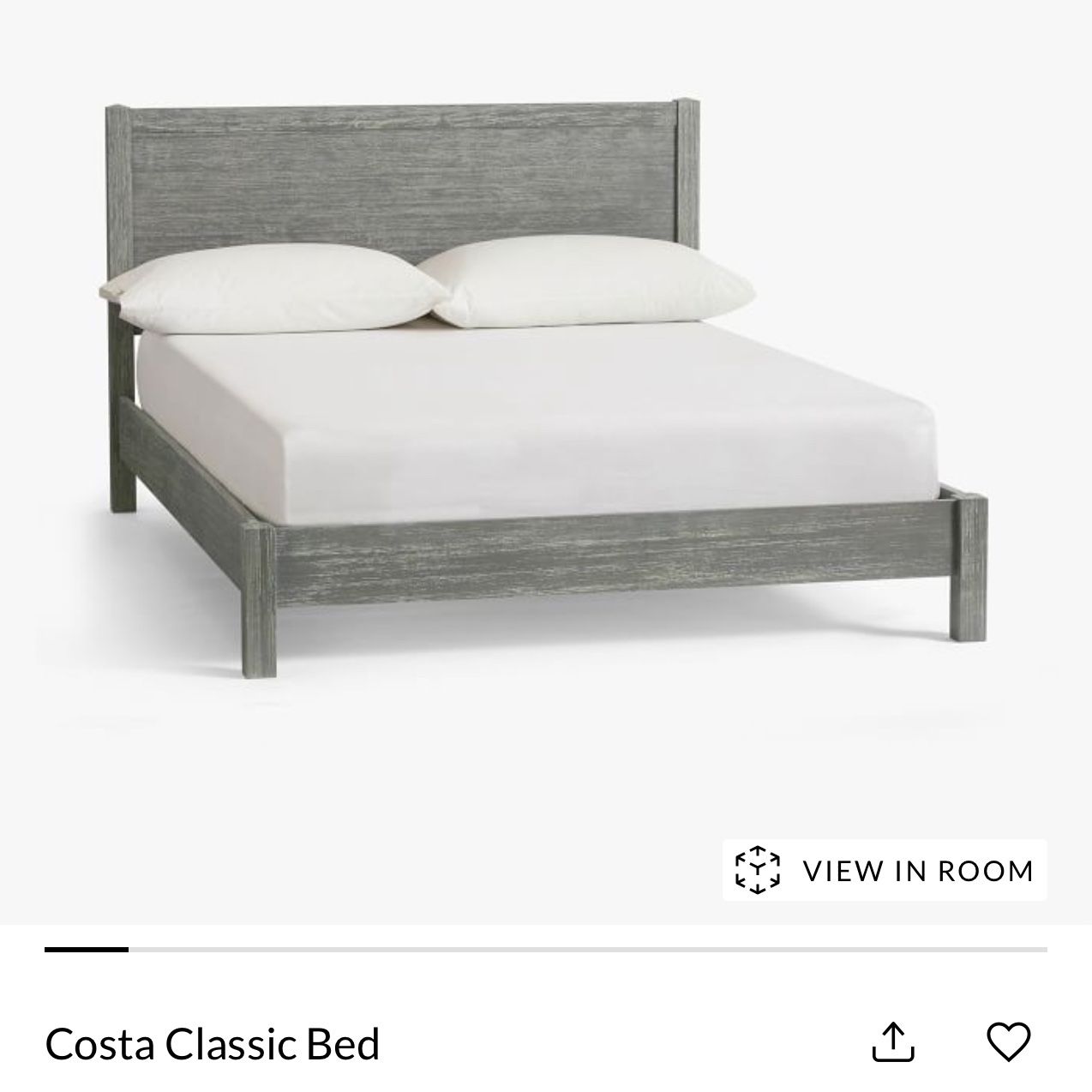 Pottery Barn Teen Full Bed Frame