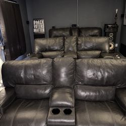 Leather recliners
