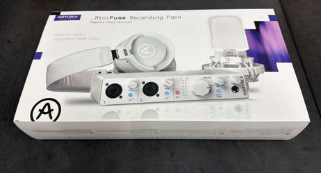 Arturia MiniFuse Recording Pack Brand New