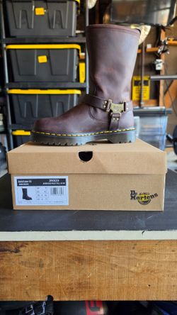 Dr. Martens Anistone Hi Dark Brown Boot