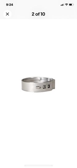 100 Pieces 1 Inch PEX Cinch Clamp Rings, 304 Stainless Steel PEX Crimp Rings, 