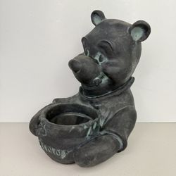 Disney Winnie The Pooh Garden Statue Flower Planter Resin  
