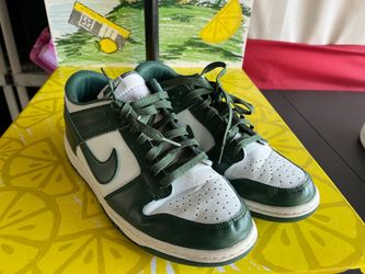 Men’s green Nike shoes
