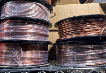 Bare # 4 200ft copper spool or $1.25 per ft