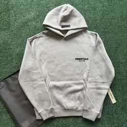 Essentials “Dark Oat” Hoodie Size Medium