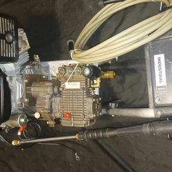 COMMERICAL Pressure Washer Electric Start W Gearbox Pump Comes Complete 