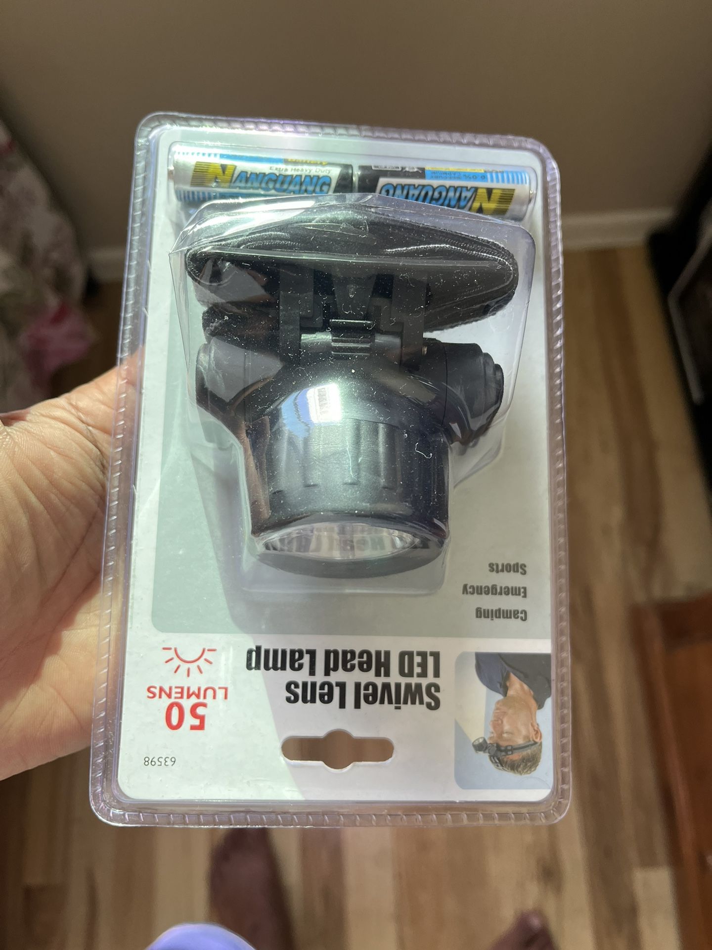 Head Light With Battery Included