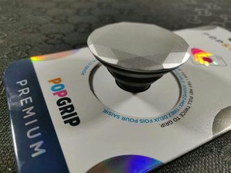 Silver Diamond Popsocket