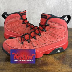Air Jordan 9 Retro Motorboat Jones Size 9 302370-645 Red Men’s Sneakers OG Rare