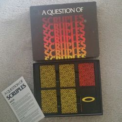 Vintage 1984/A Question Of Scruples/Adult Bluffing Party Game 