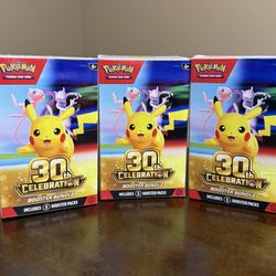Pokemon 30th Anniversary Booster Bundle