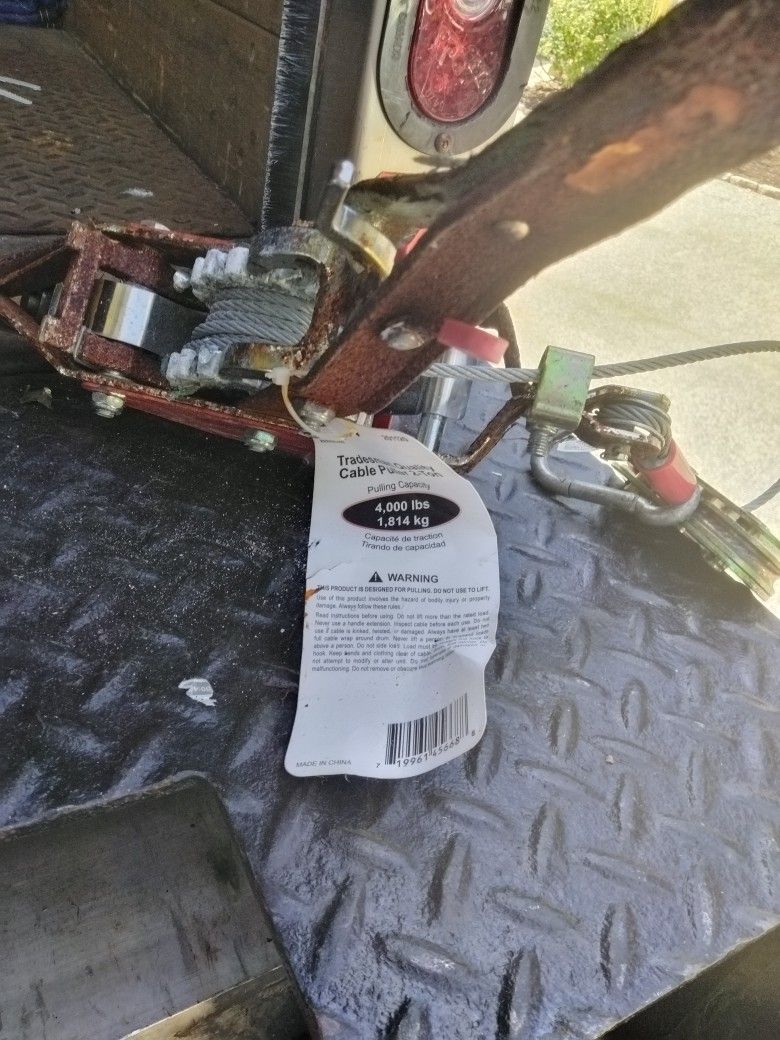 Winch Chain Pull