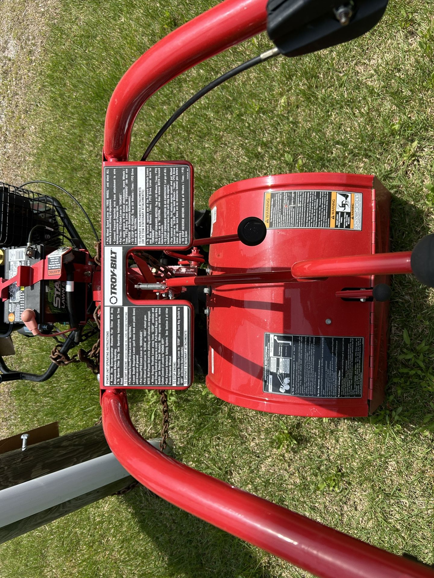 Troy-Bilt Big Red 20in 306cc Forward Rotating Rear Tine Tiller | Electric Start