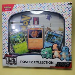 Pokémon TCG Scarlet Violet 151 Poster Collection Box