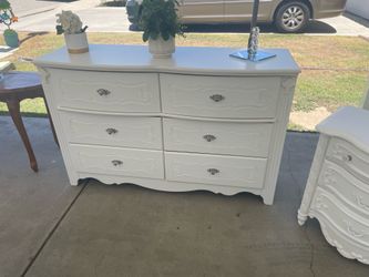 White dresser