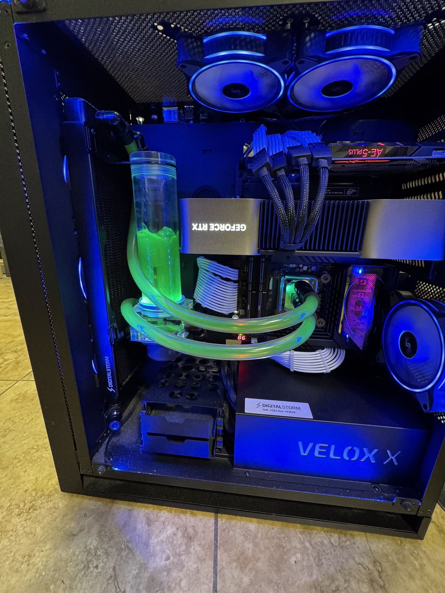 Digital Storm Velox Custom Desktop W/ RTX4090 Founders Edition