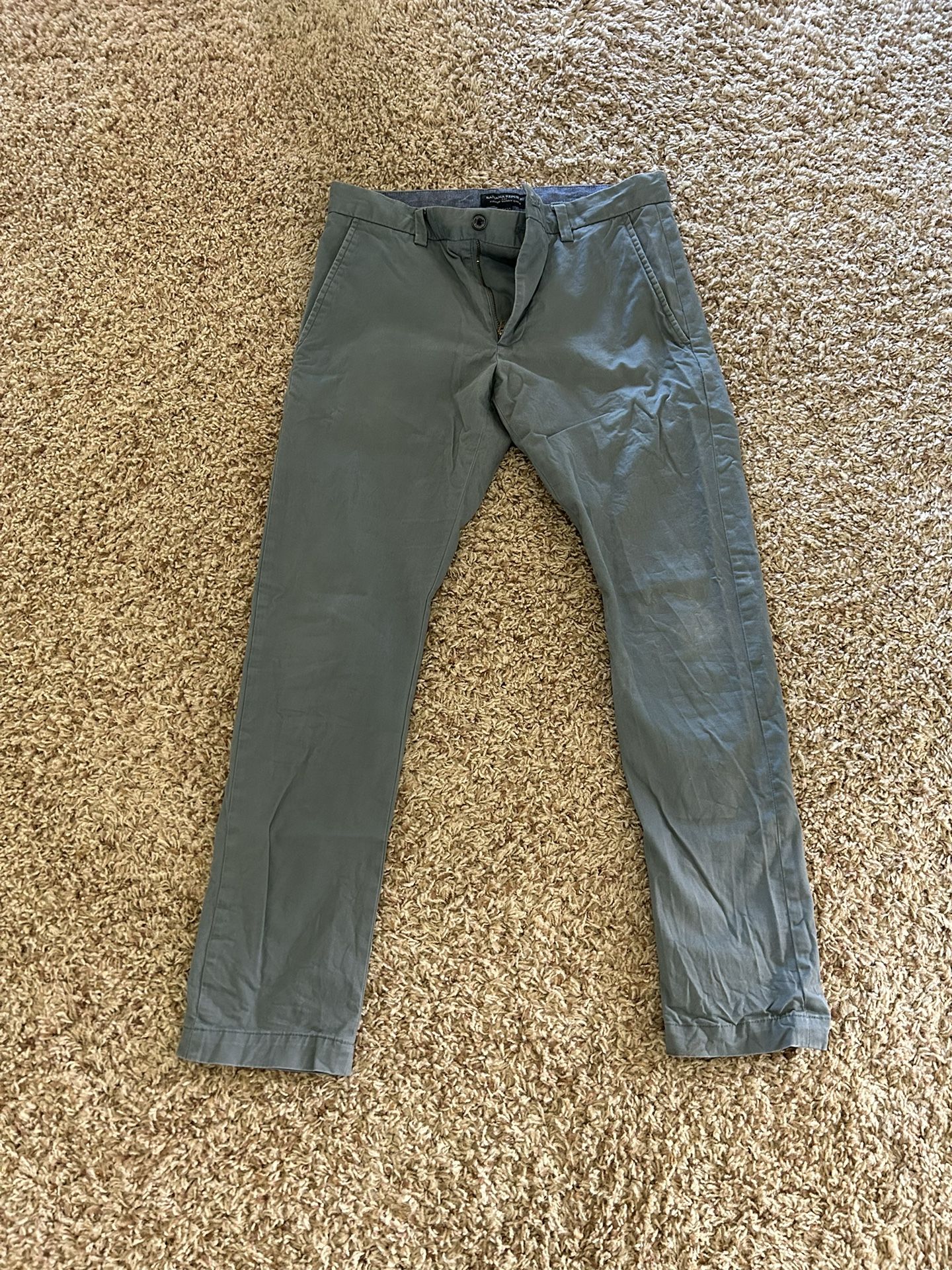 Men’s Banana Republic Fulton Skinny Chino Size 30x30