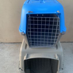 2 Dogs Cages Sm $15 Lg $20