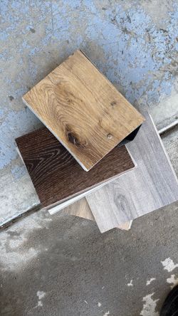 Wood floor samples