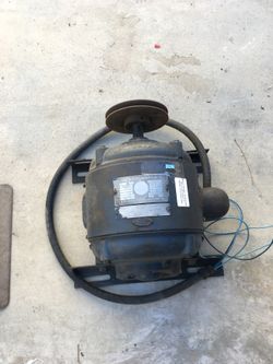 Electric motor 2HP, 3 phase USA, Ca made