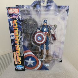Marvel Select Avenging Captain America(Rare)