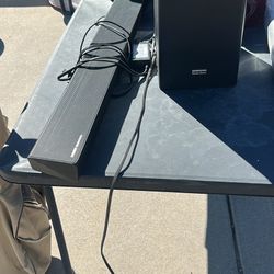 Sound Bar And Bass