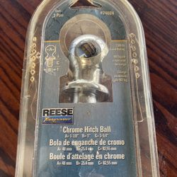 Reese 1-7/8 Chrome Hitch Ball 