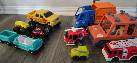 Assorted Toy Vehicle Lot - Blippi, Ford F-150, and More