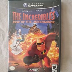 The Incredibles Rise Of The Underminer Gamecube