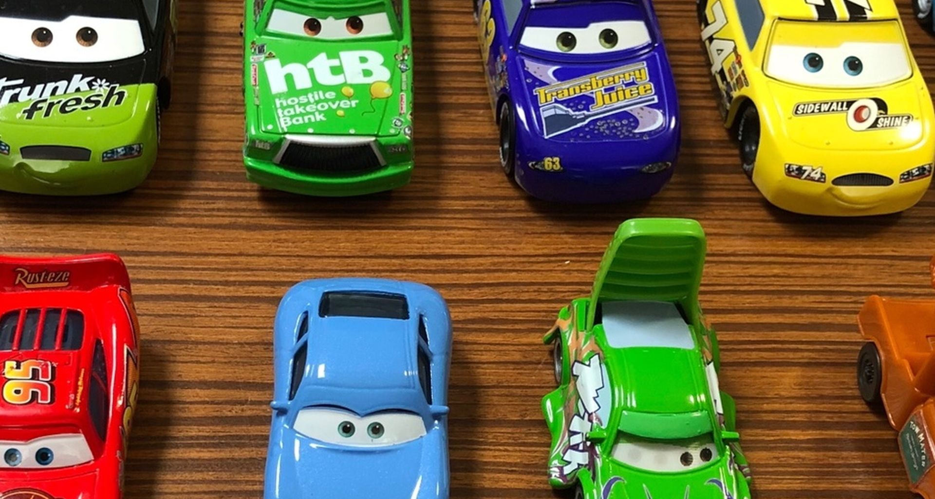 12 Disney/Pixar Cars