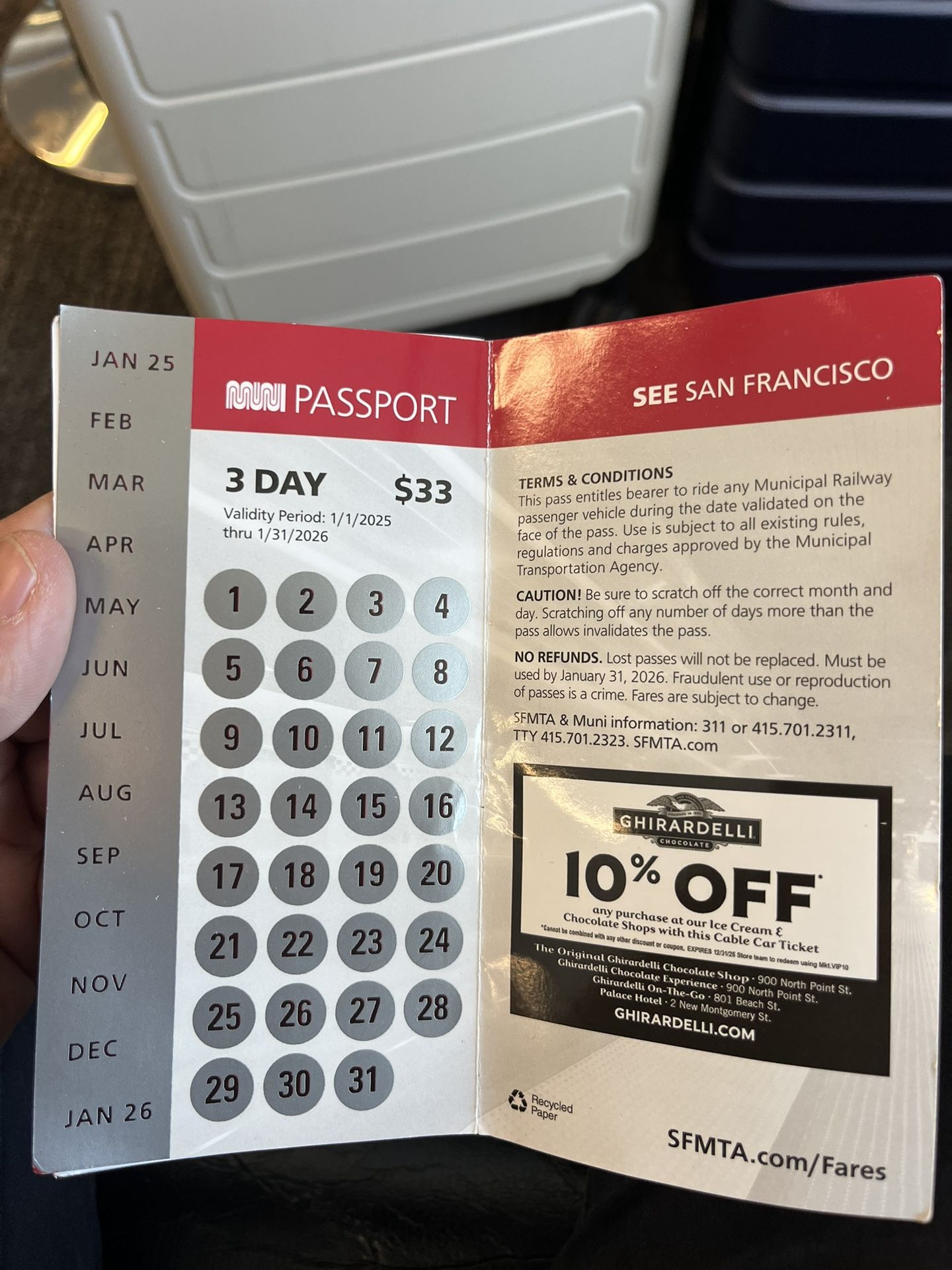 Trolley/ Cable Car Tickets (San Francisco)