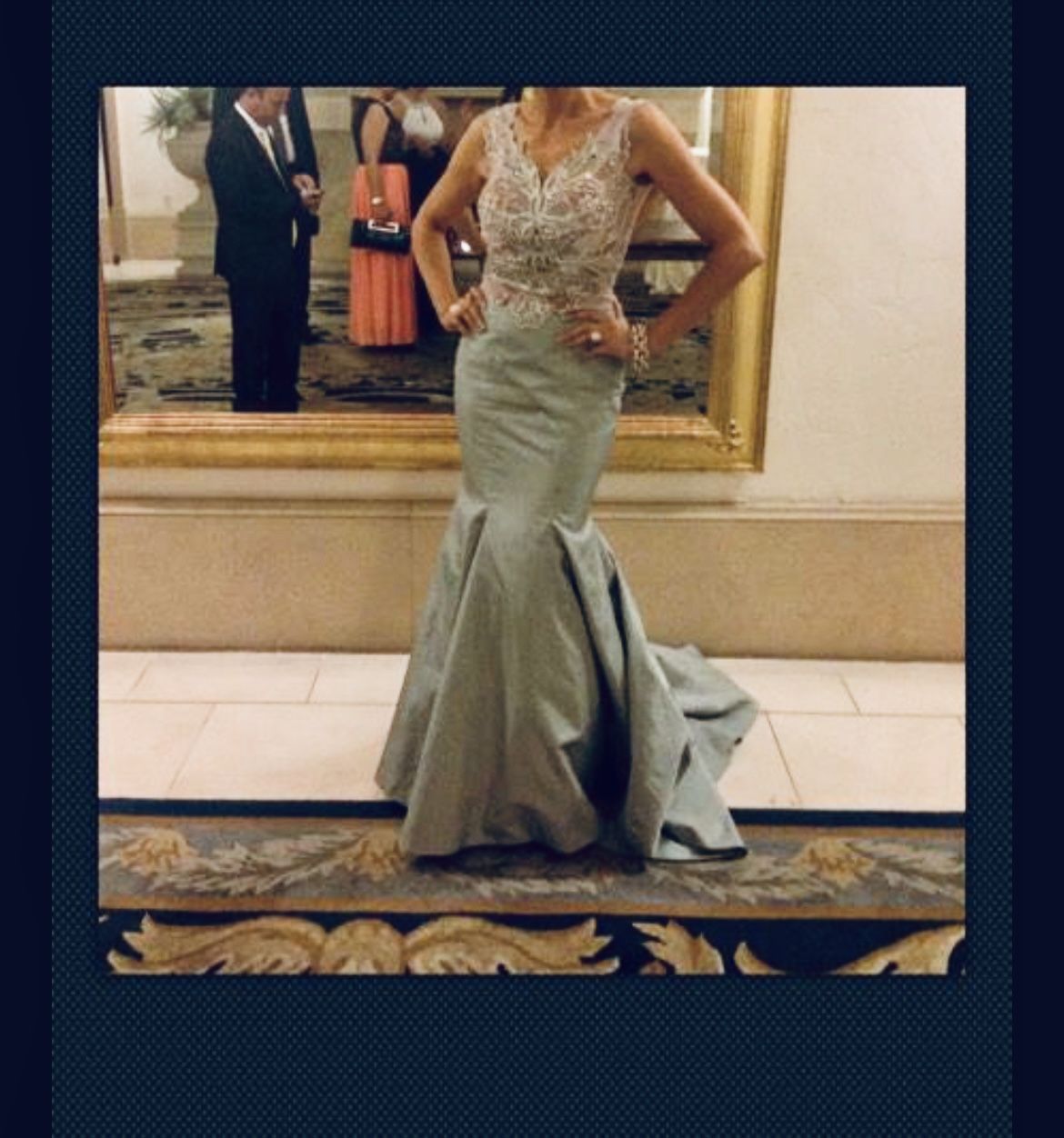 Breath taking evening dress