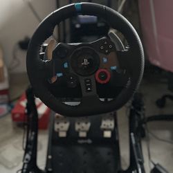 G29 Steering Wheel, Pedal, And Shifter 